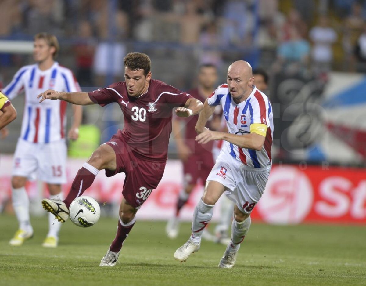 FOTO şi VIDEO Cadou de la Grahovac » Giuleştenii au obţinut norocos un punct la Galaţi, Oţelul - Rapid 1-1