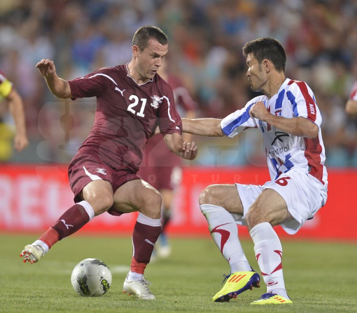 FOTO şi VIDEO Cadou de la Grahovac » Giuleştenii au obţinut norocos un punct la Galaţi, Oţelul - Rapid 1-1