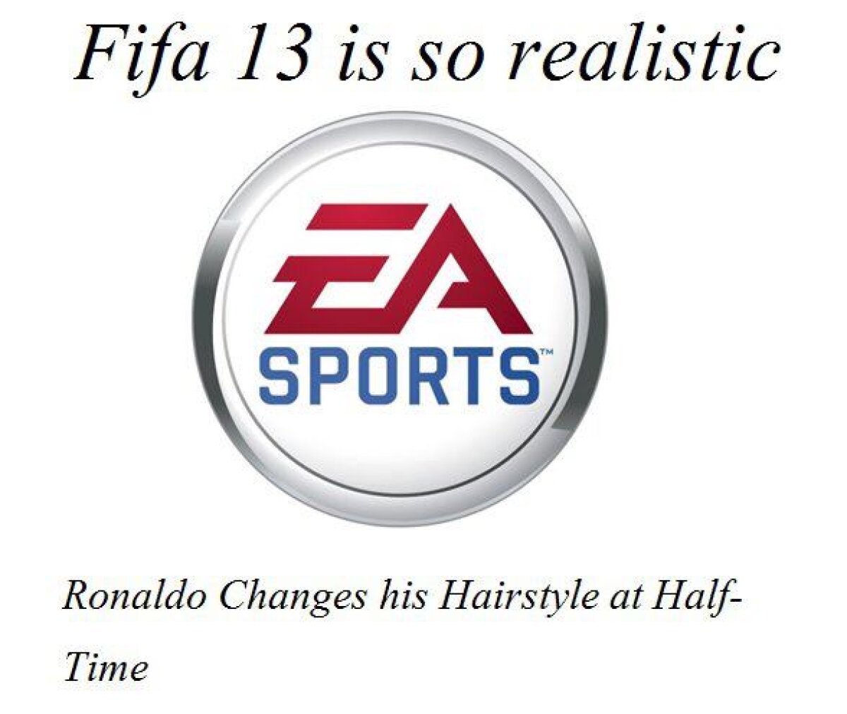 Să mai zîmbim! Cît de realistic va fi FIFA 13? "Chelsea are un autobuz în careu. Robben nu pasează niciodată" :D