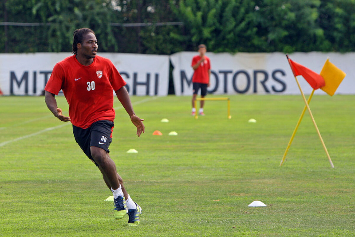 GALERIE FOTO » Alvarez, la primul antrenament cu Dinamo! Vezi imagini de la şedinţa de pregătire