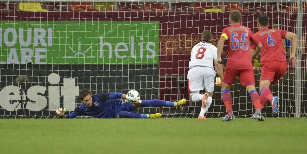 FOTO + VIDEO » Zi ruşinoasă în Europa » Steaua pierde cu 0-1 prima manşă cu Spartak Trnava