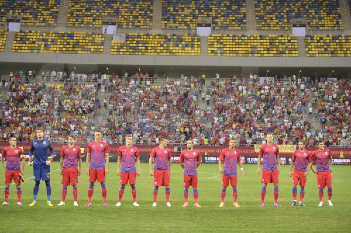 FOTO + VIDEO » Zi ruşinoasă în Europa » Steaua pierde cu 0-1 prima manşă cu Spartak Trnava