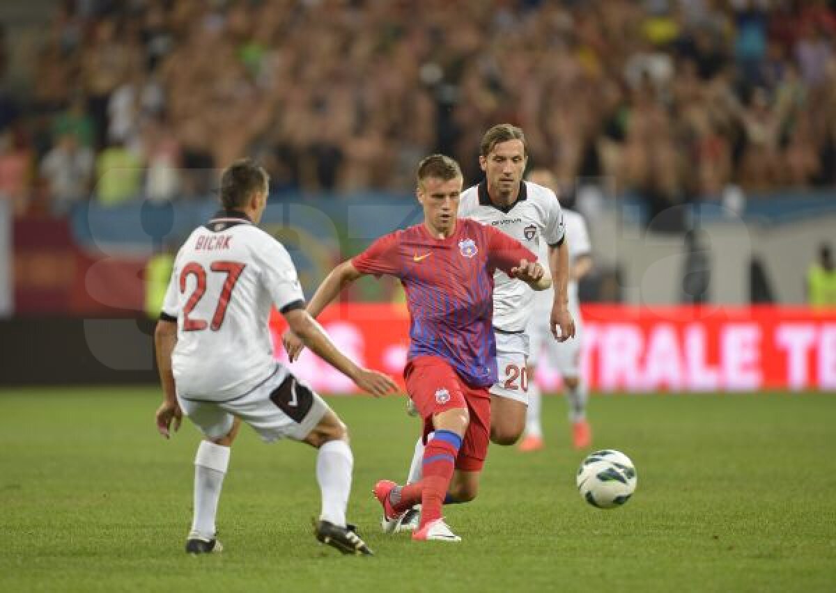 FOTO + VIDEO » Zi ruşinoasă în Europa » Steaua pierde cu 0-1 prima manşă cu Spartak Trnava