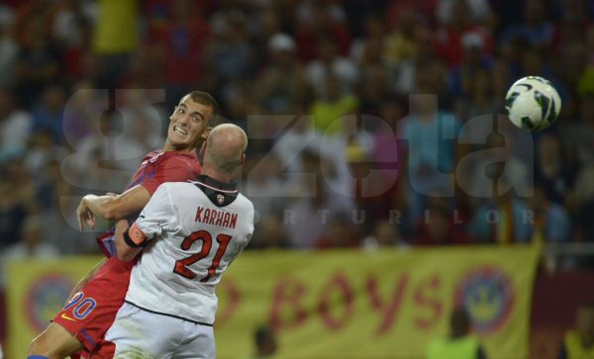 FOTO + VIDEO » Zi ruşinoasă în Europa » Steaua pierde cu 0-1 prima manşă cu Spartak Trnava