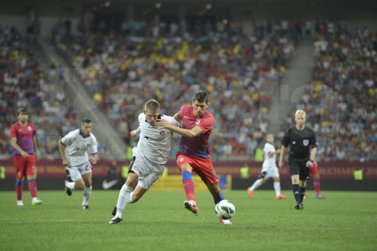 FOTO + VIDEO » Zi ruşinoasă în Europa » Steaua pierde cu 0-1 prima manşă cu Spartak Trnava