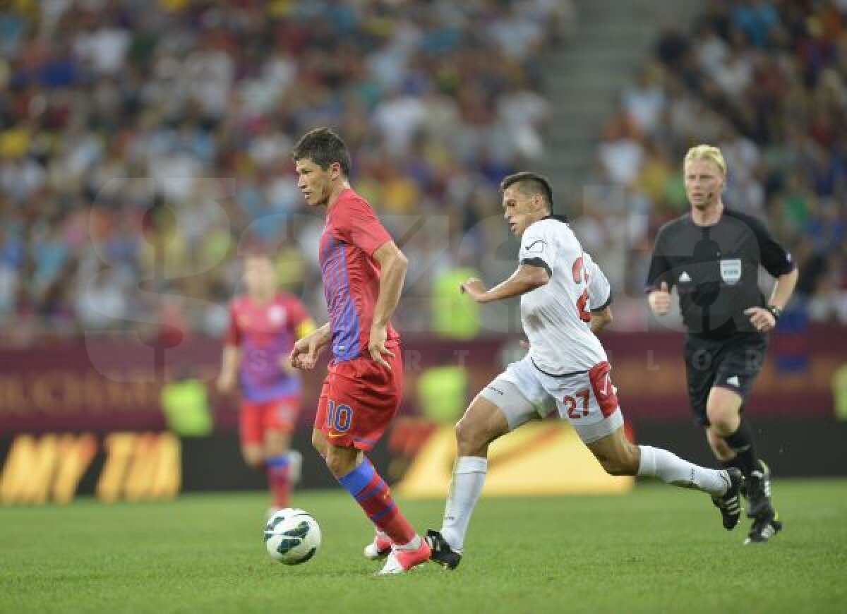 FOTO + VIDEO » Zi ruşinoasă în Europa » Steaua pierde cu 0-1 prima manşă cu Spartak Trnava