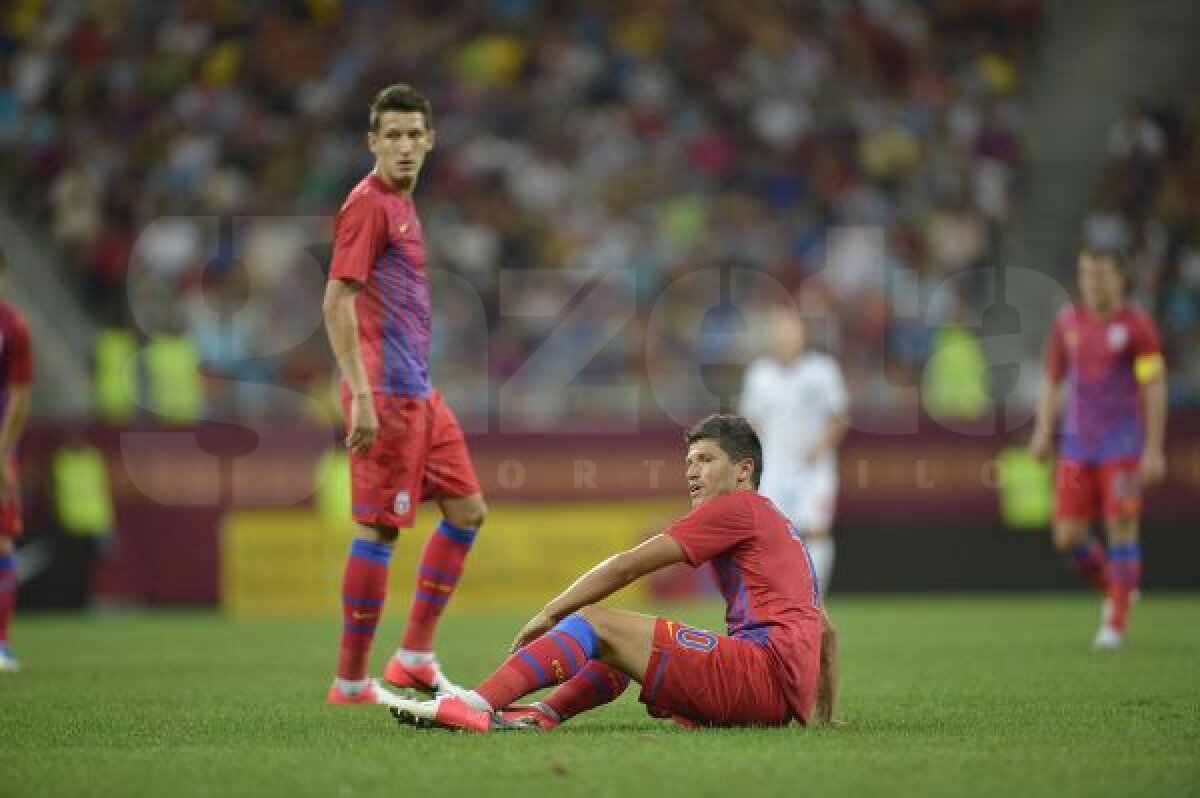 FOTO + VIDEO » Zi ruşinoasă în Europa » Steaua pierde cu 0-1 prima manşă cu Spartak Trnava