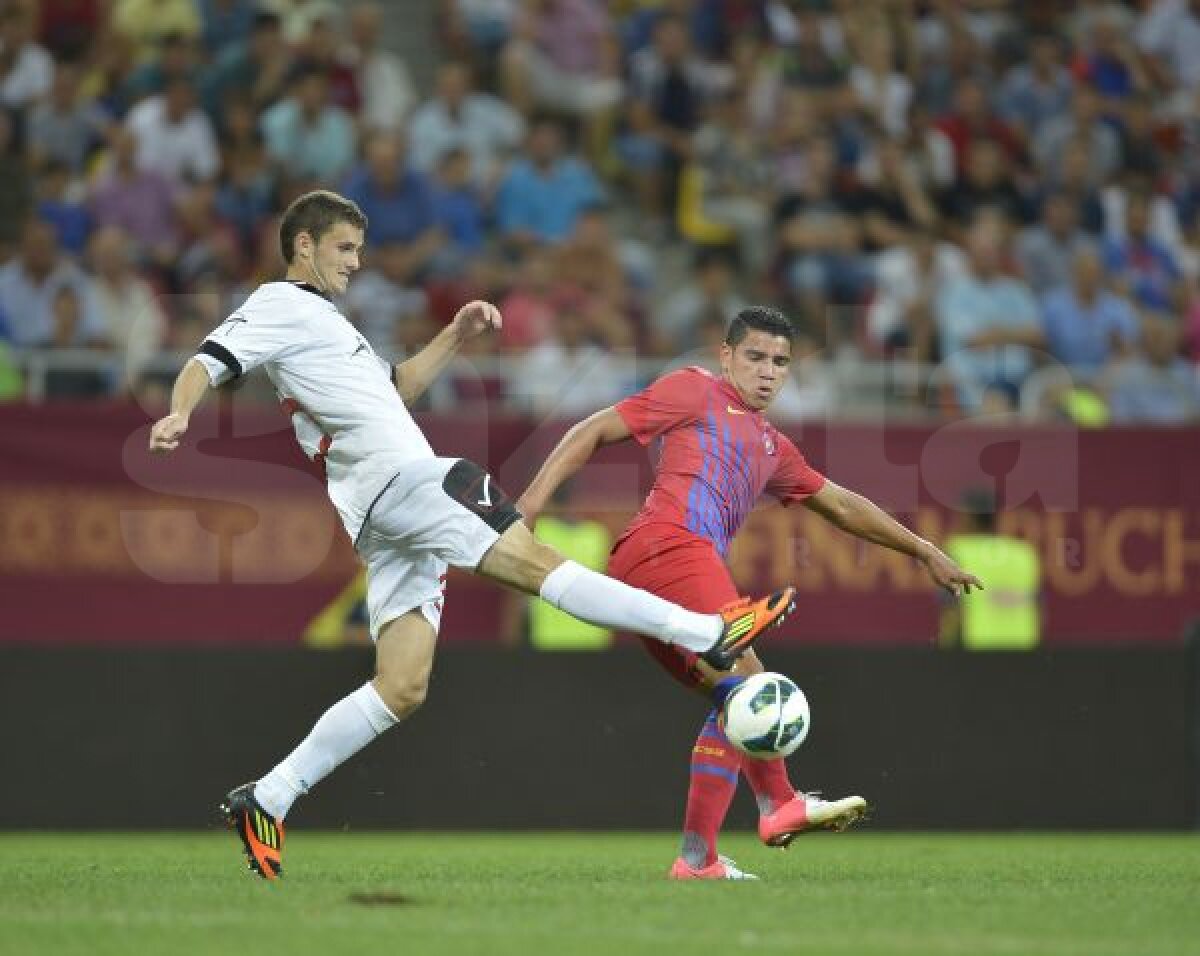 FOTO + VIDEO » Zi ruşinoasă în Europa » Steaua pierde cu 0-1 prima manşă cu Spartak Trnava