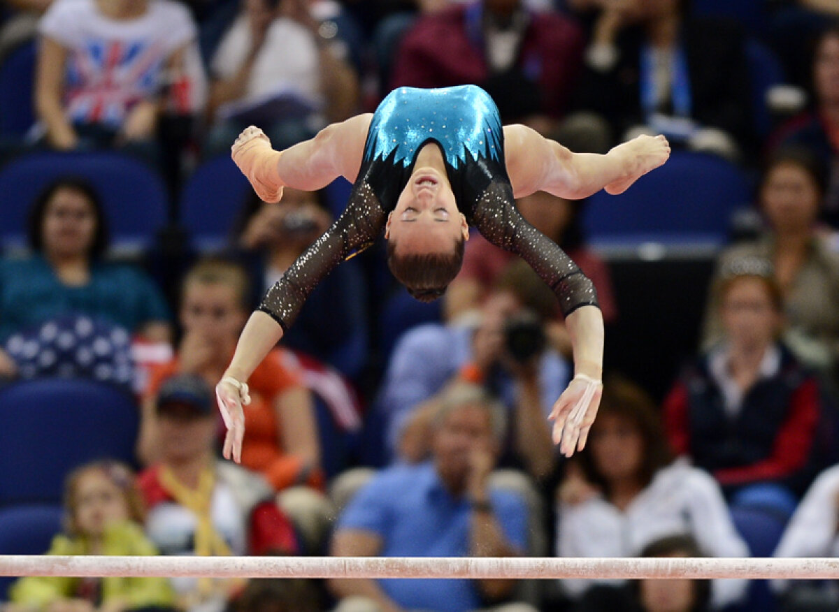 FOTO Îngheţaţi în timp » Sandra Izbaşa a terminat concursul individual compus pe locul al cincilea