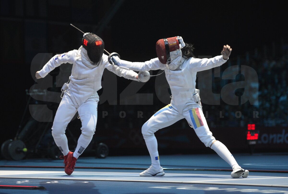 FOTO Spadasinele noastre au terminat pe locul 6 la Olimpiadă, după ce au pierdut şi cu Germania