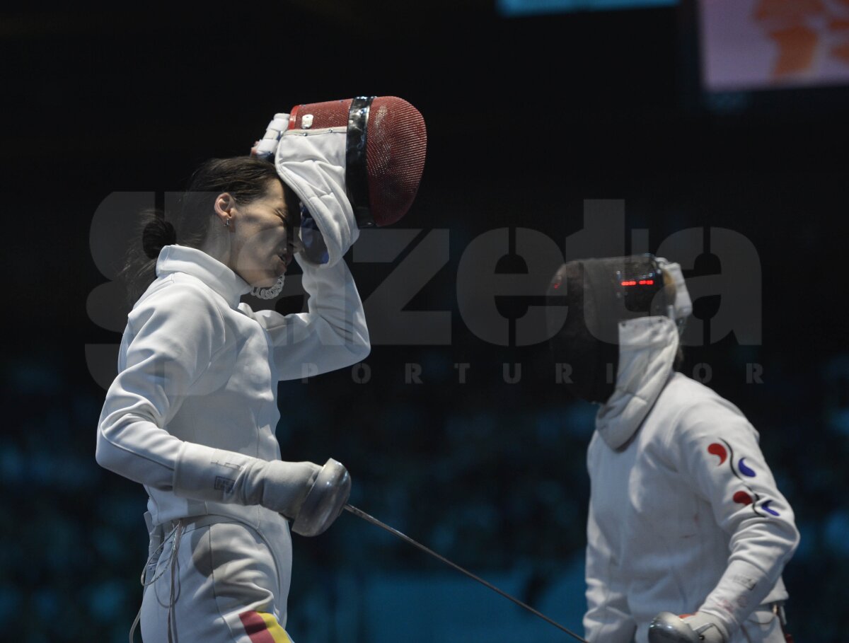 FOTO Spadasinele noastre au terminat pe locul 6 la Olimpiadă, după ce au pierdut şi cu Germania