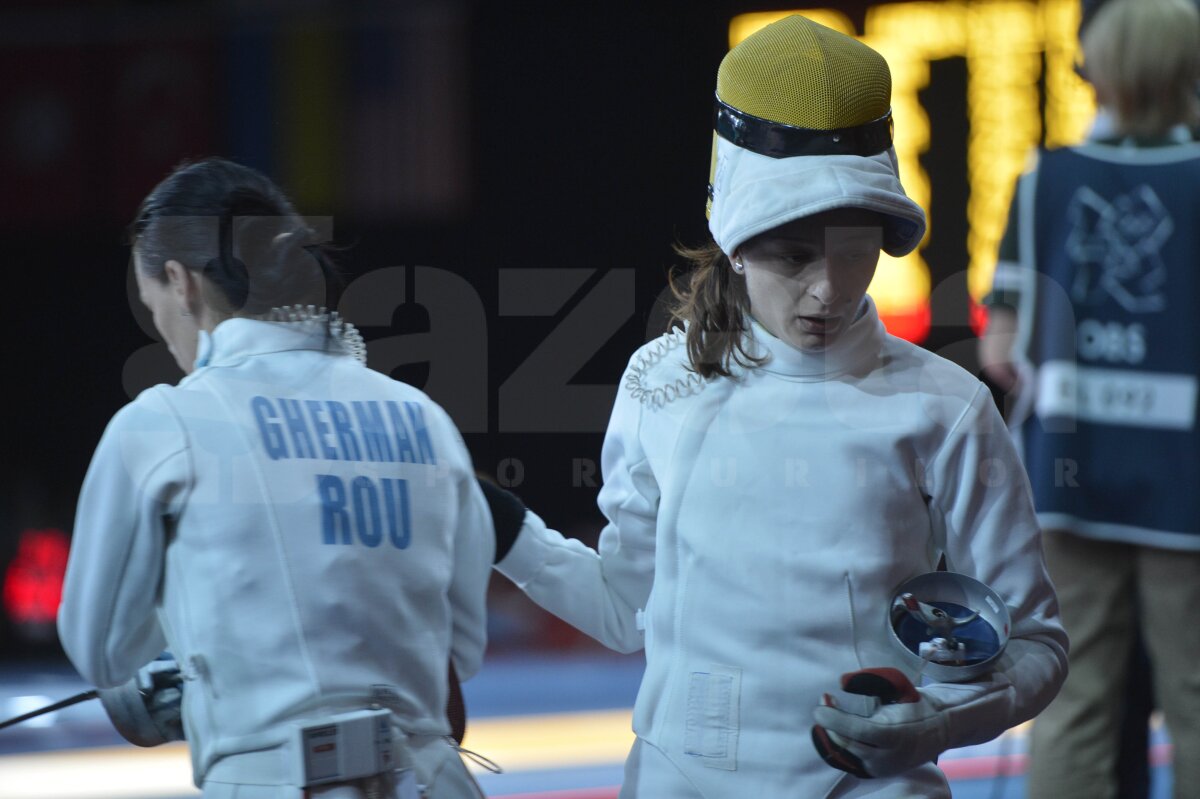 FOTO Spadasinele noastre au terminat pe locul 6 la Olimpiadă, după ce au pierdut şi cu Germania