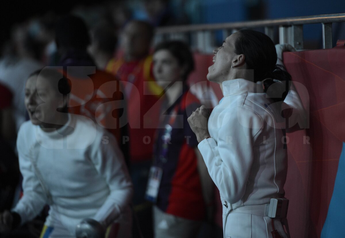 FOTO Spadasinele noastre au terminat pe locul 6 la Olimpiadă, după ce au pierdut şi cu Germania