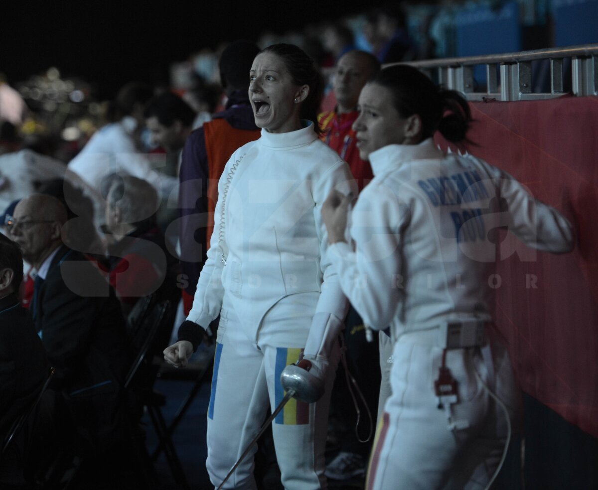 FOTO Spadasinele noastre au terminat pe locul 6 la Olimpiadă, după ce au pierdut şi cu Germania