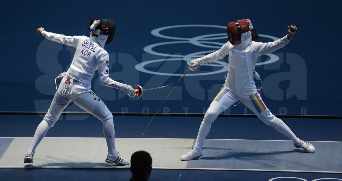 FOTO Spadasinele noastre au terminat pe locul 6 la Olimpiadă, după ce au pierdut şi cu Germania