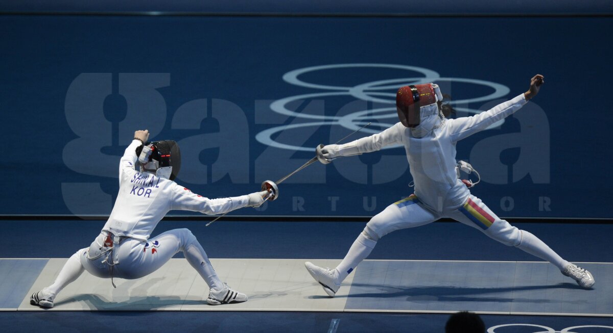 FOTO Spadasinele noastre au terminat pe locul 6 la Olimpiadă, după ce au pierdut şi cu Germania