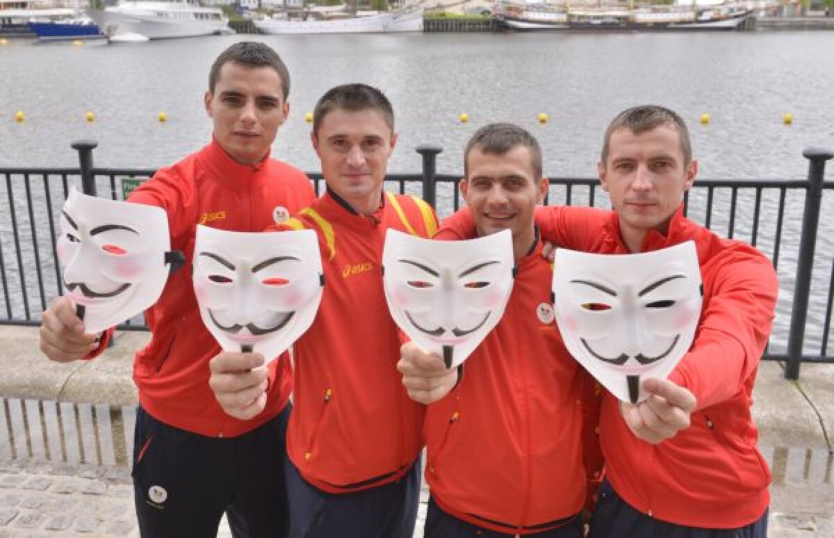 Jos măştile, băieţi! » Ei sînt cei mai cunoscuţi dintre "anonimii" sportului românesc