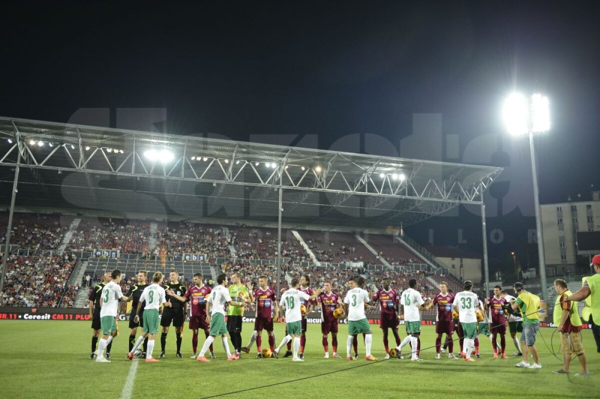 FOTO şi VIDEO CFR - Vaslui 3-0 » Ce n-a putut Fener au reuşit clujenii