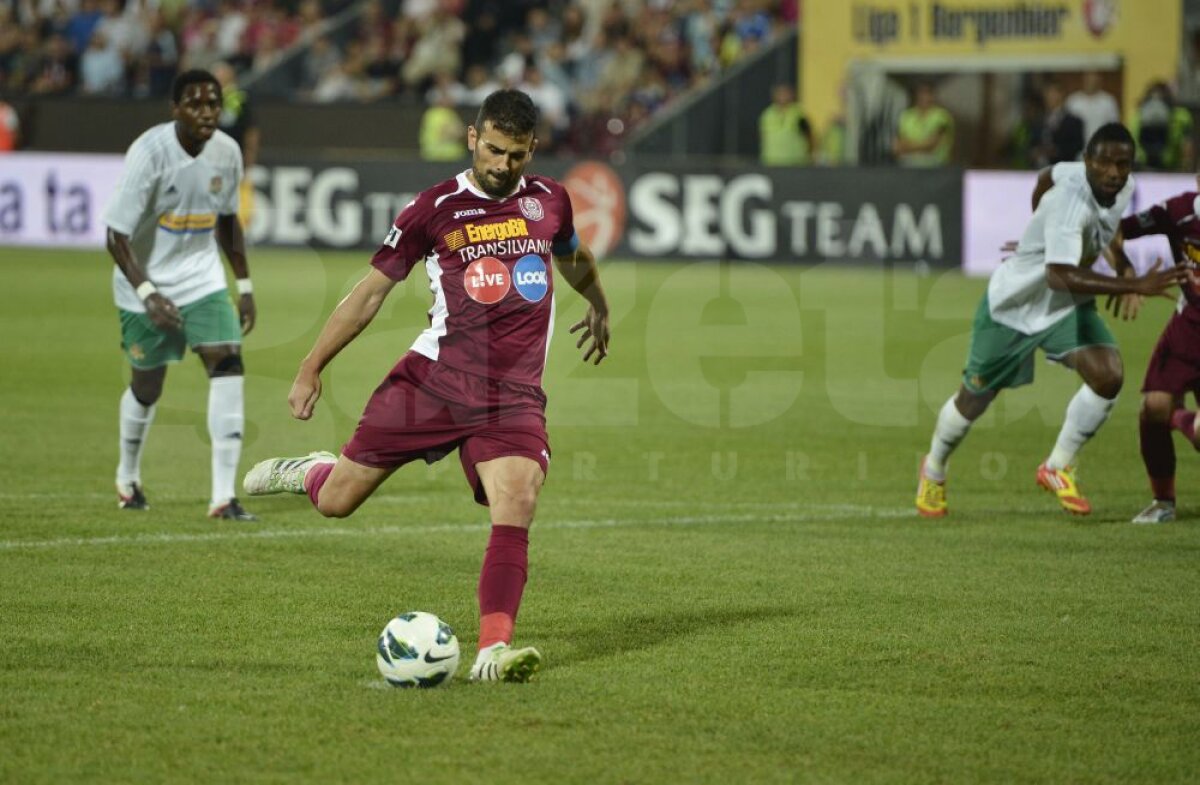 FOTO şi VIDEO CFR - Vaslui 3-0 » Ce n-a putut Fener au reuşit clujenii