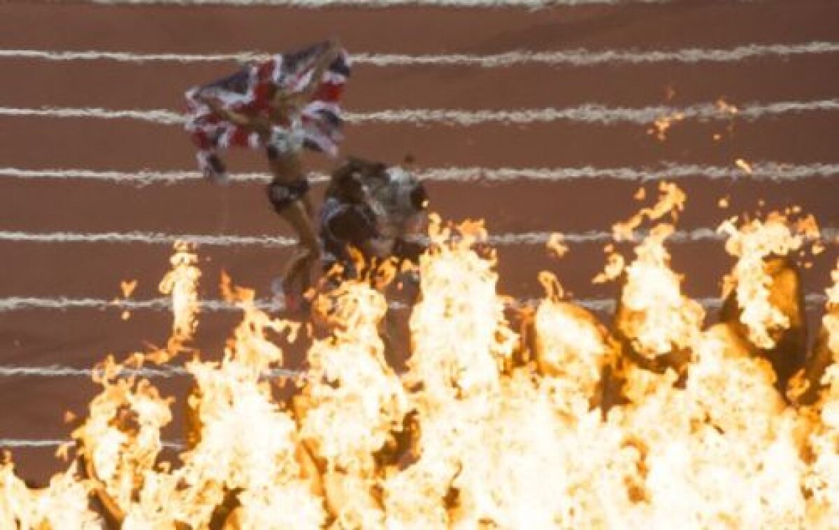 Flăcările olimpice » Cele mai interesante imagini ale zilei de la Londra