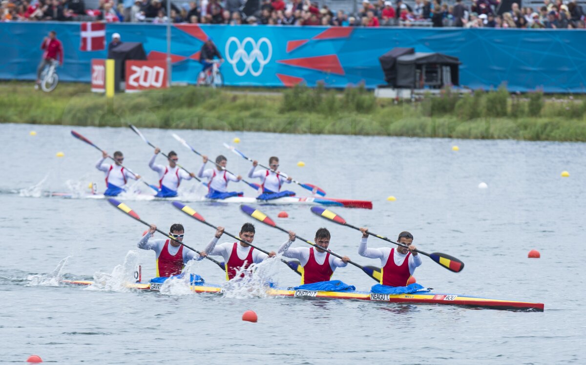 FOTO Se bat joi pentru medalii » Băieţii de la Kaiac 4 şi canoe 2 pe 1.000 de metri s-au calificat în finală