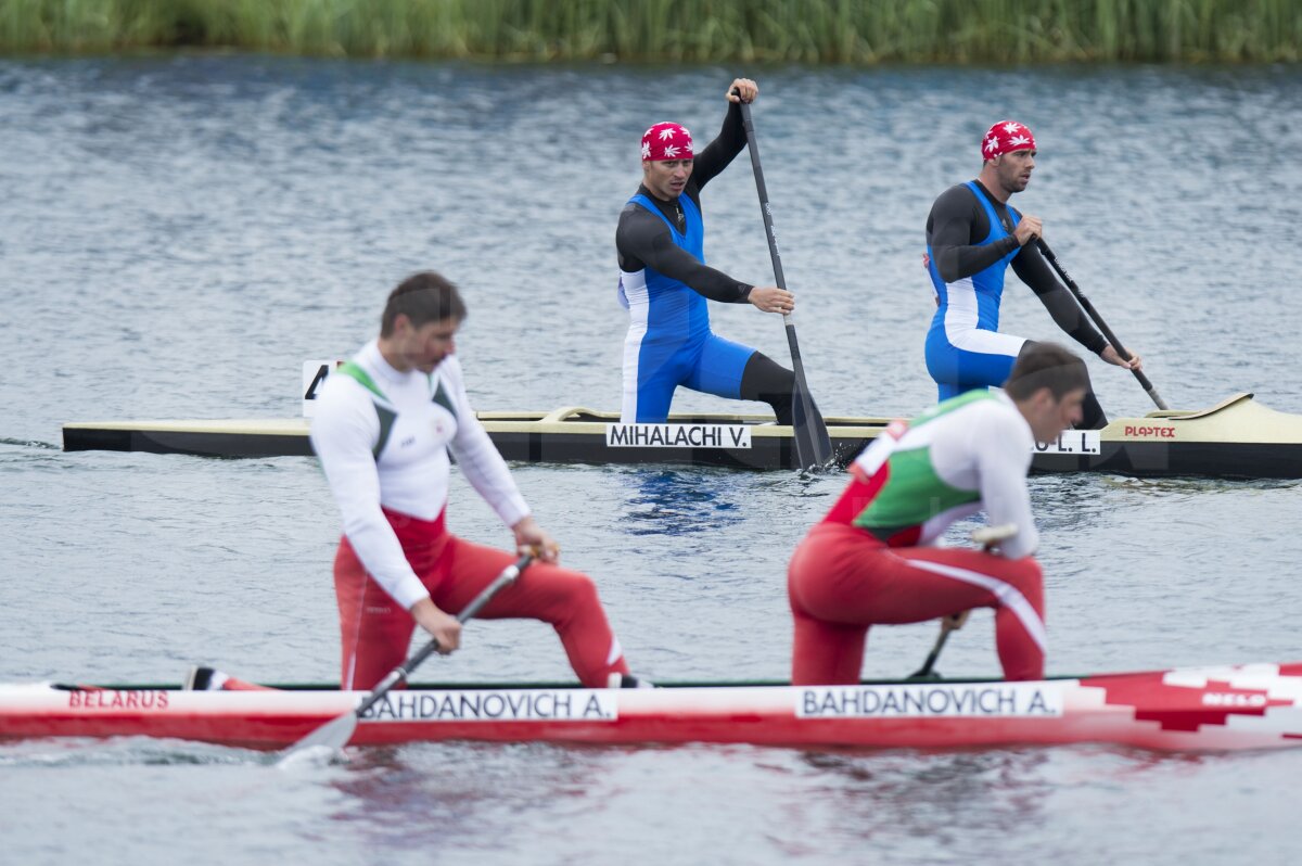 FOTO Se bat joi pentru medalii » Băieţii de la Kaiac 4 şi canoe 2 pe 1.000 de metri s-au calificat în finală