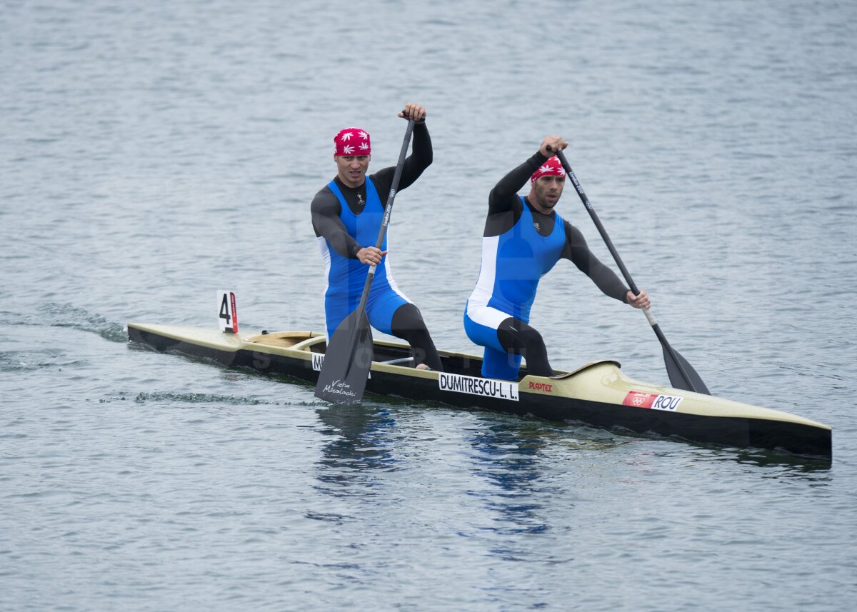 FOTO Se bat joi pentru medalii » Băieţii de la Kaiac 4 şi canoe 2 pe 1.000 de metri s-au calificat în finală