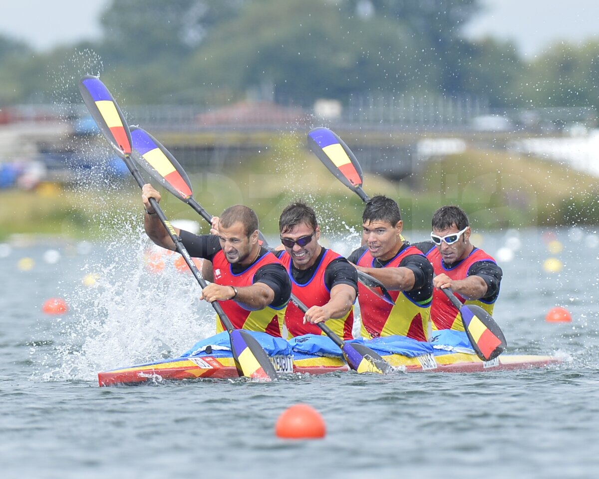 FOTO Se bat joi pentru medalii » Băieţii de la Kaiac 4 şi canoe 2 pe 1.000 de metri s-au calificat în finală