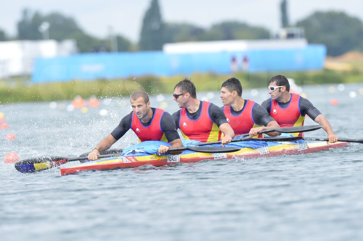 FOTO Se bat joi pentru medalii » Băieţii de la Kaiac 4 şi canoe 2 pe 1.000 de metri s-au calificat în finală