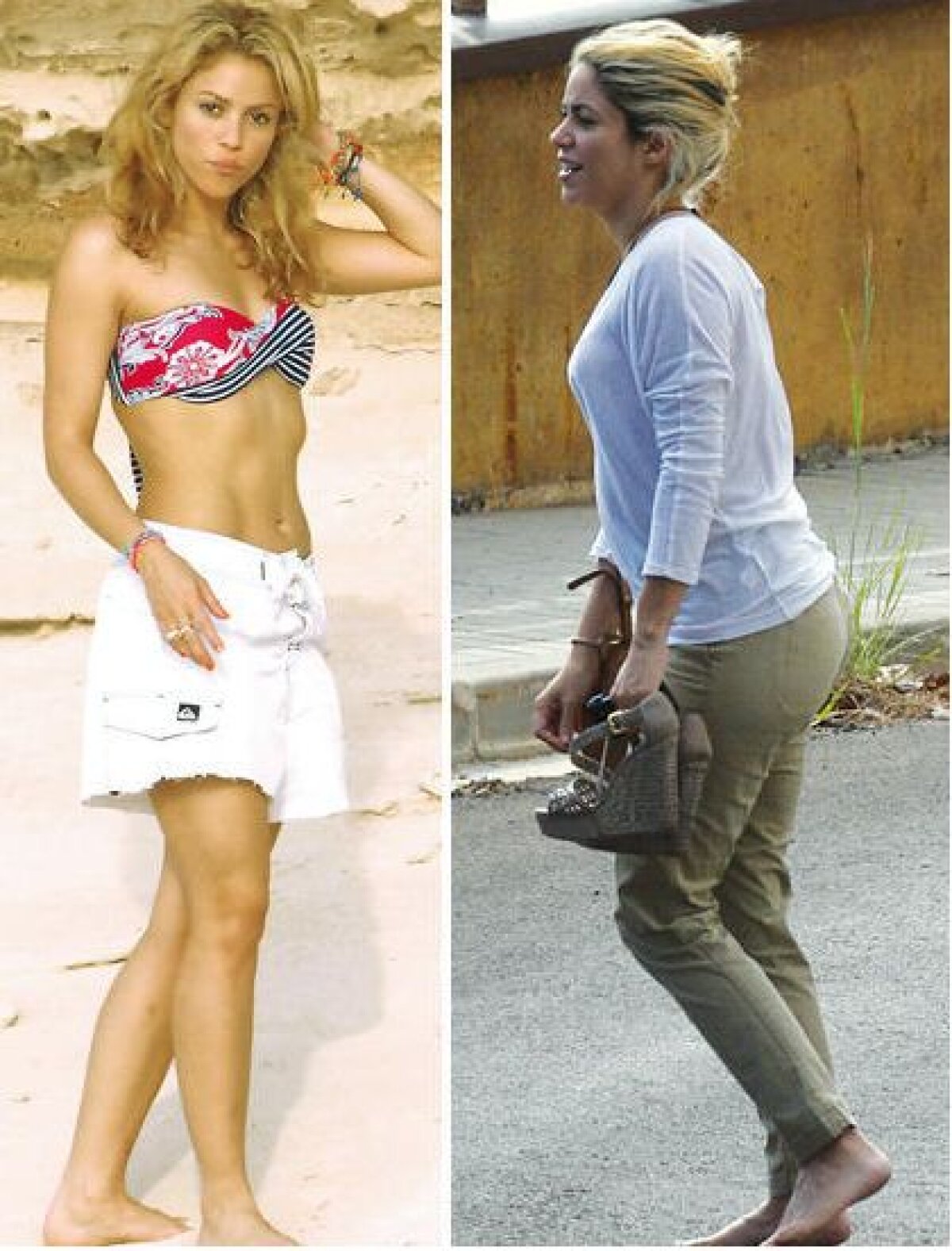 GALERIE FOTO » Nu mai e nevoie de confirmare, pozele o dovedesc! Pique şi Shakira, în aşteptarea primului lor copil