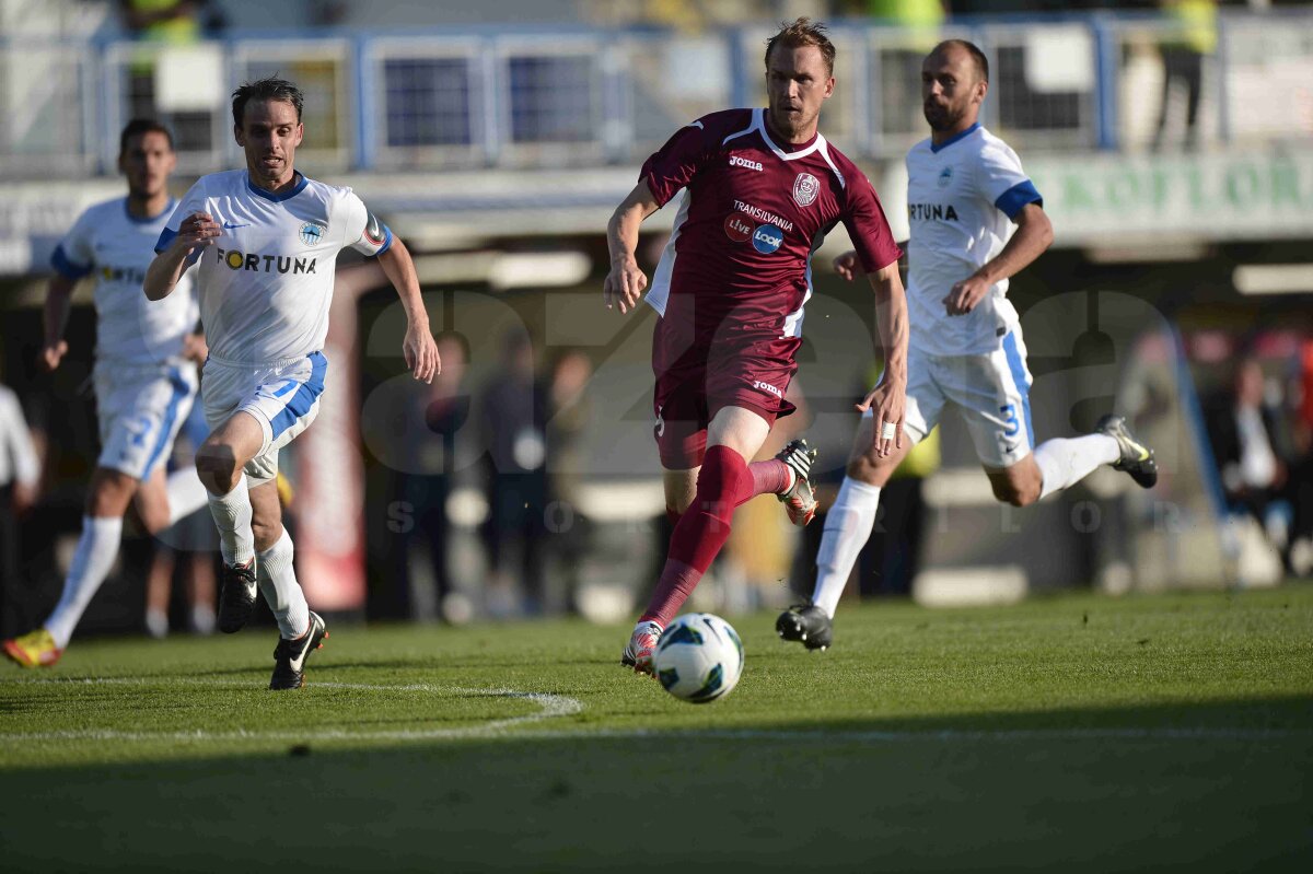 Slovan Liberec - CFR Cluj 1-2 » Evoluţia perfectă a lui Felgueiras a adus calificarea în play-off