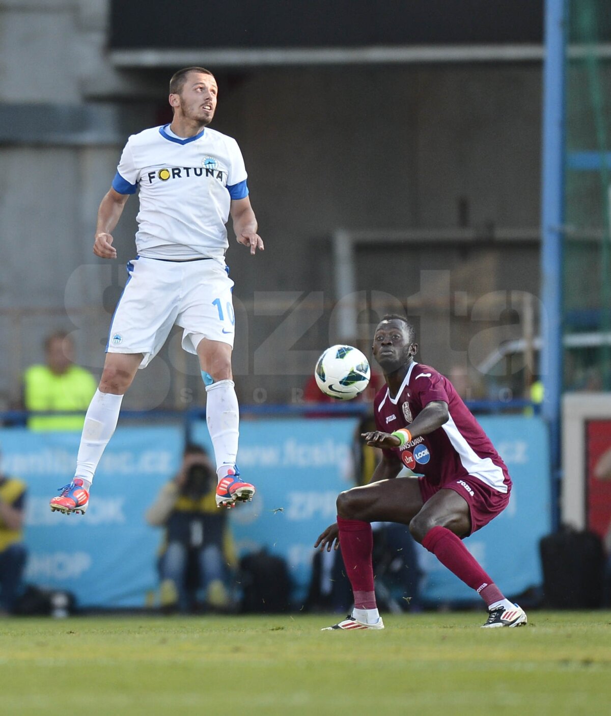 Slovan Liberec - CFR Cluj 1-2 » Evoluţia perfectă a lui Felgueiras a adus calificarea în play-off