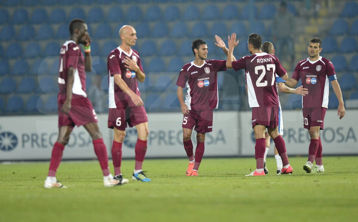 Slovan Liberec - CFR Cluj 1-2 » Evoluţia perfectă a lui Felgueiras a adus calificarea în play-off