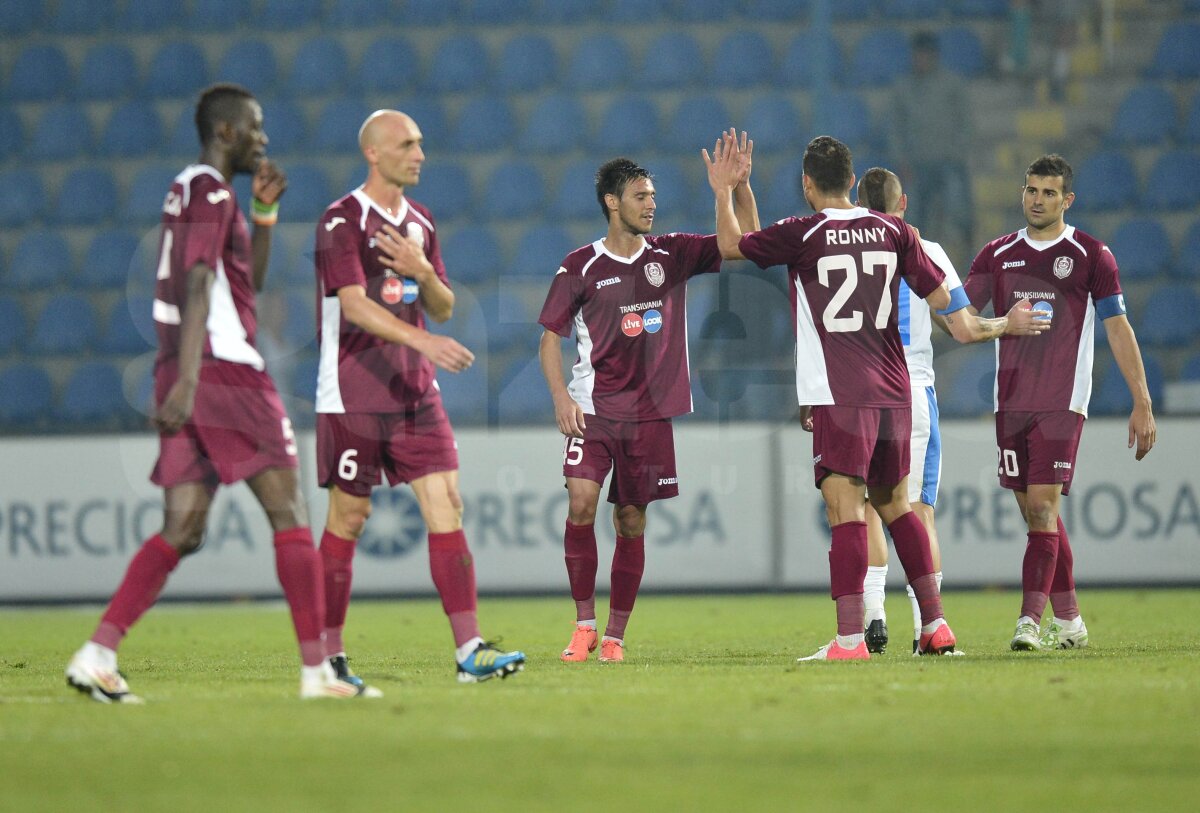 Slovan Liberec - CFR Cluj 1-2 » Evoluţia perfectă a lui Felgueiras a adus calificarea în play-off