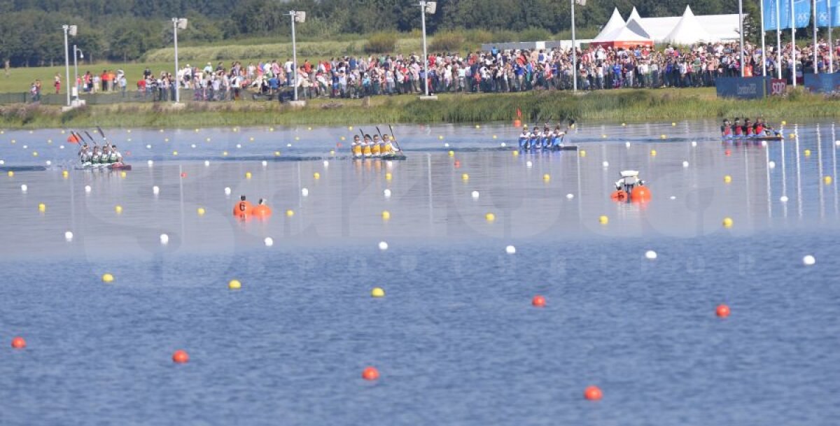România a încheiat pe 8 în finala K4 1.000m!