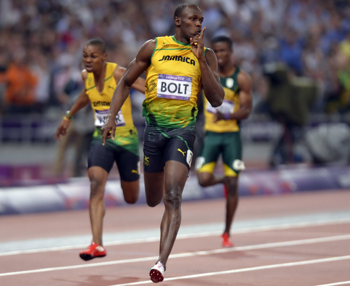 Omul-istorie » Jamaicanul a devenit primul atlet din lume care şi-a apărat la titlurile la 100 şi 200 de metri