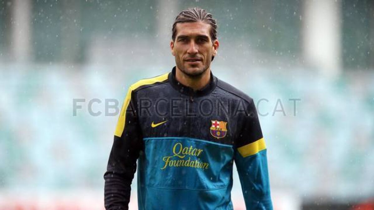 GALERIE FOTO / Carles Puyol a lipsit de la ultimul antrenament al Barcelonei din această dimineaţă!