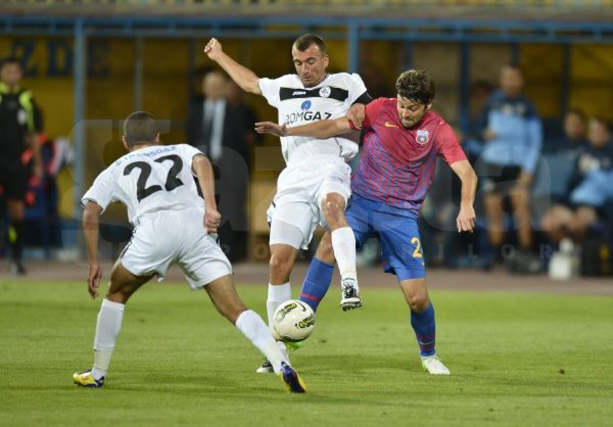 VIDEO Gazul întrerupe seria de victorii a Stelei după 1-1 la Mediaş