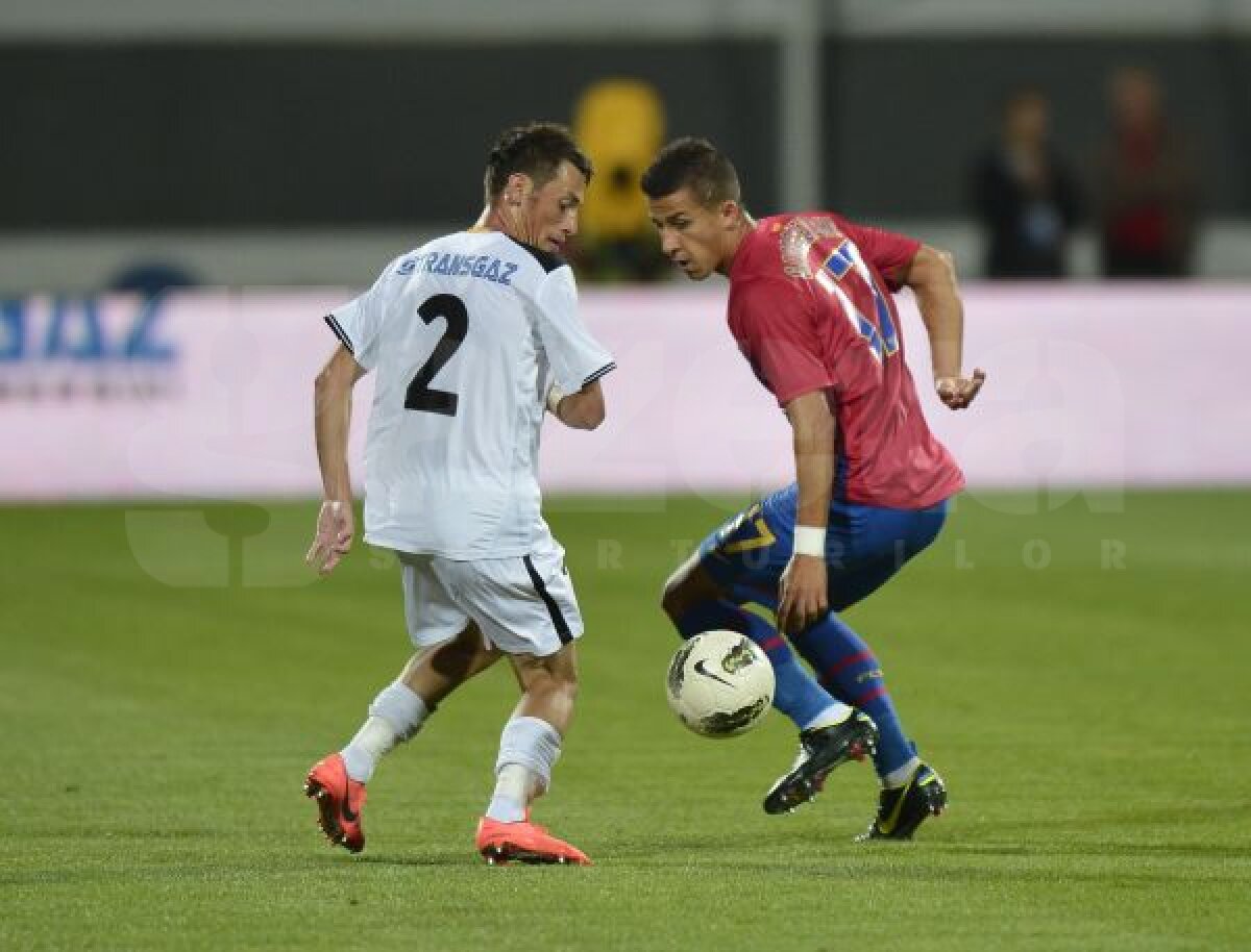 VIDEO Gazul întrerupe seria de victorii a Stelei după 1-1 la Mediaş