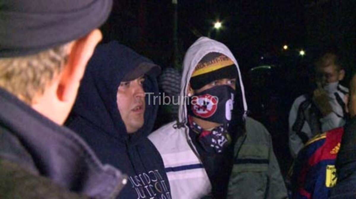 FOTO Ipoteze diferite în scandalul de la Slimnic » Fanii Stelei: "I-am făcut garou cu fularul altfel murea", localnicii: "Ne-am încuiat în casă"