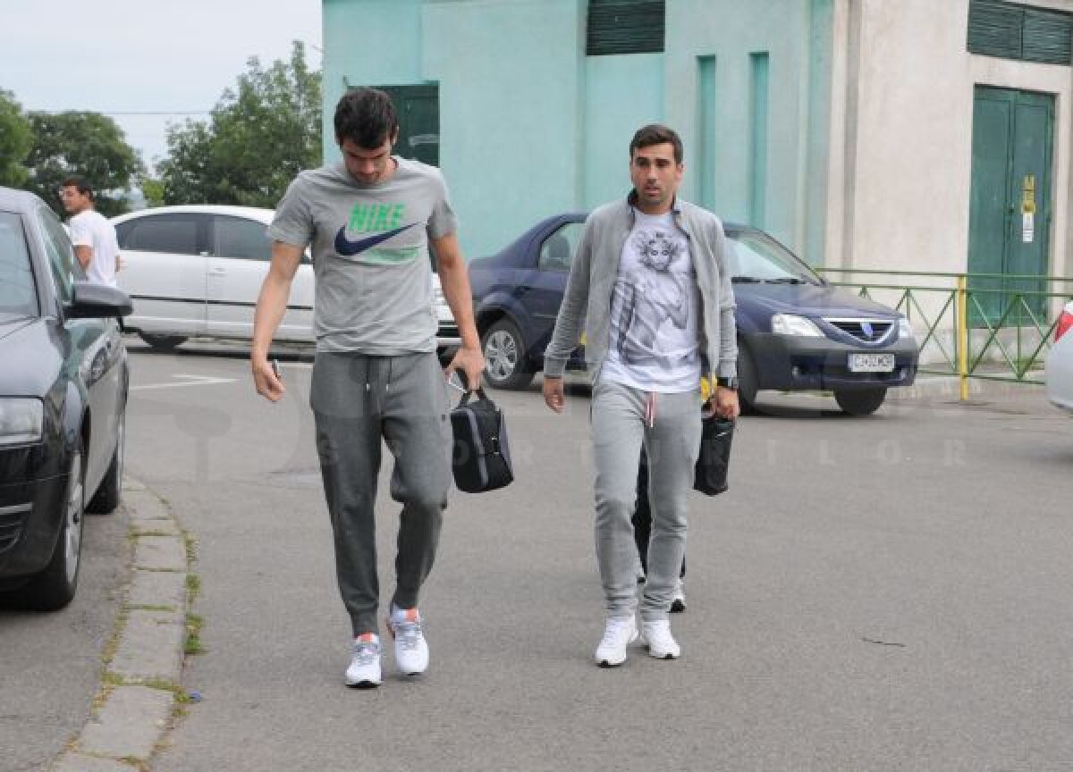 FOTO Sub aripa lui N'Doye » Curelea şi Varga au efectuat primul antrenament la Vaslui