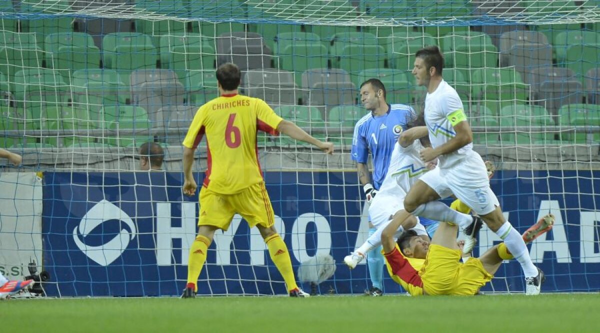 VIDEO&FOTO Ploaie de goluri la Ljubljana » România a cedat în ultimul test înaintea preliminariilor, 3-4 în Slovenia