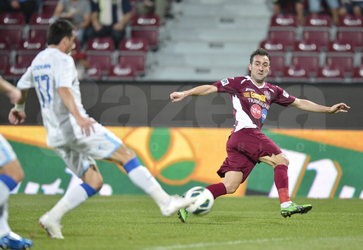 VIDEO şi FOTO » CFR Cluj - CSMS Iaşi 2-2. Repetiţie nereuşită pentru meciul cu Basel