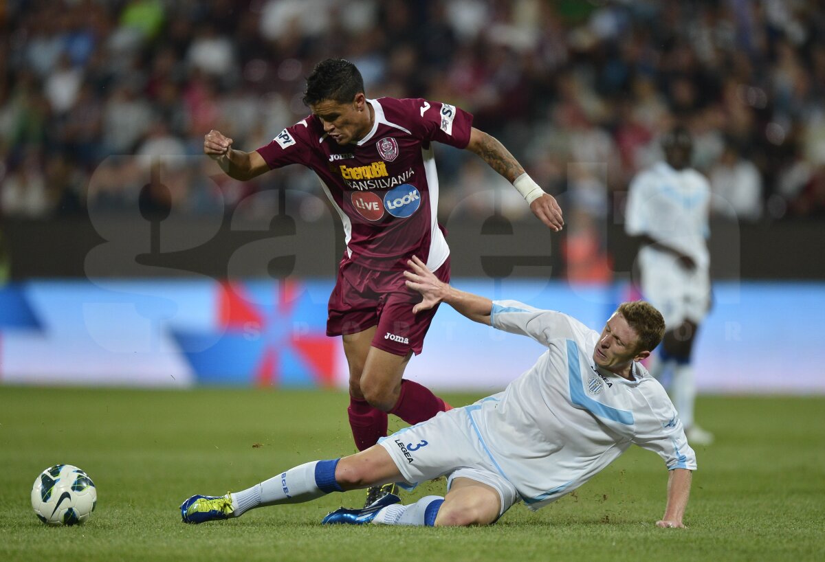 VIDEO şi FOTO » CFR Cluj - CSMS Iaşi 2-2. Repetiţie nereuşită pentru meciul cu Basel