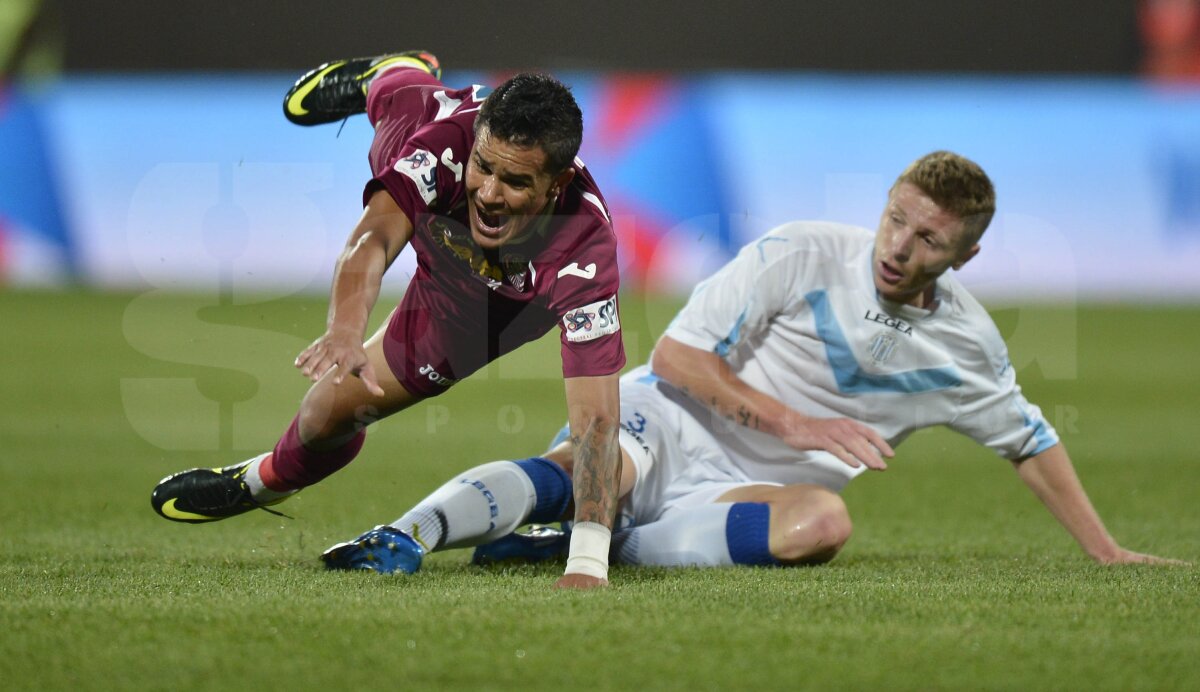 VIDEO şi FOTO » CFR Cluj - CSMS Iaşi 2-2. Repetiţie nereuşită pentru meciul cu Basel
