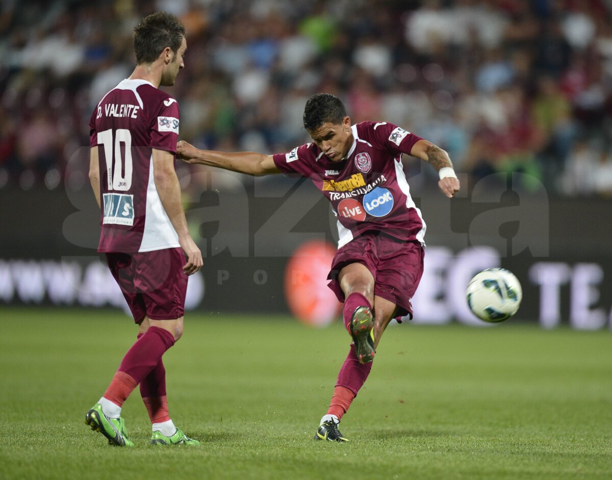 VIDEO şi FOTO » CFR Cluj - CSMS Iaşi 2-2. Repetiţie nereuşită pentru meciul cu Basel