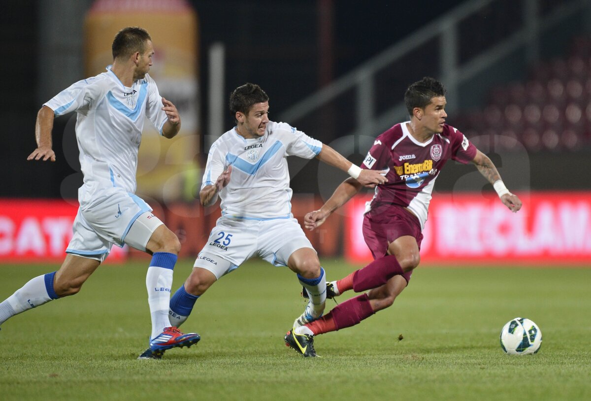 VIDEO şi FOTO » CFR Cluj - CSMS Iaşi 2-2. Repetiţie nereuşită pentru meciul cu Basel