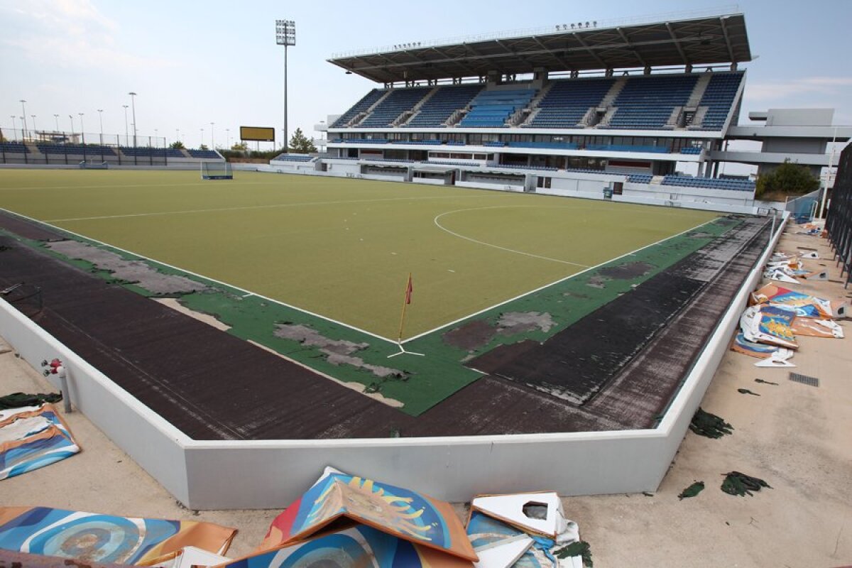 FOTO Noile ruine greceşti! Ce s-a ales de bazele sportive de la JO 2004