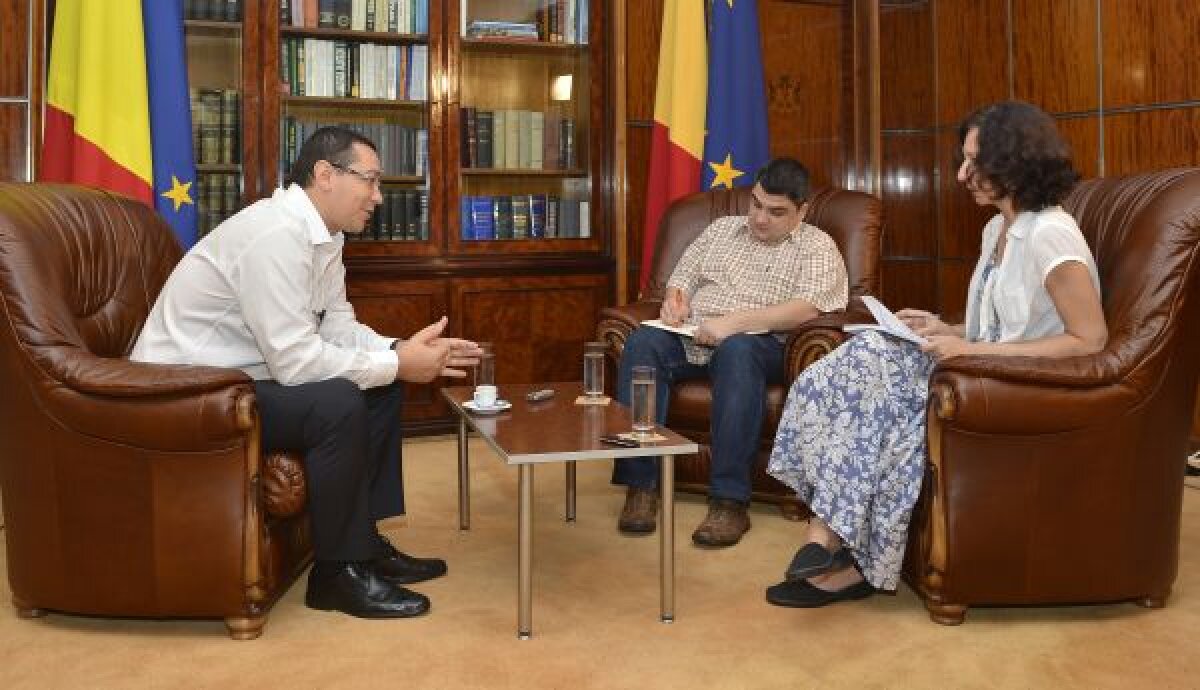 EXCLUSIV GSP » Într-o zi plină de politică, un interviu fără politică cu premierul Victor Ponta: "O reformă a sportului e vitală! Putem aplica modelul Spaniei"