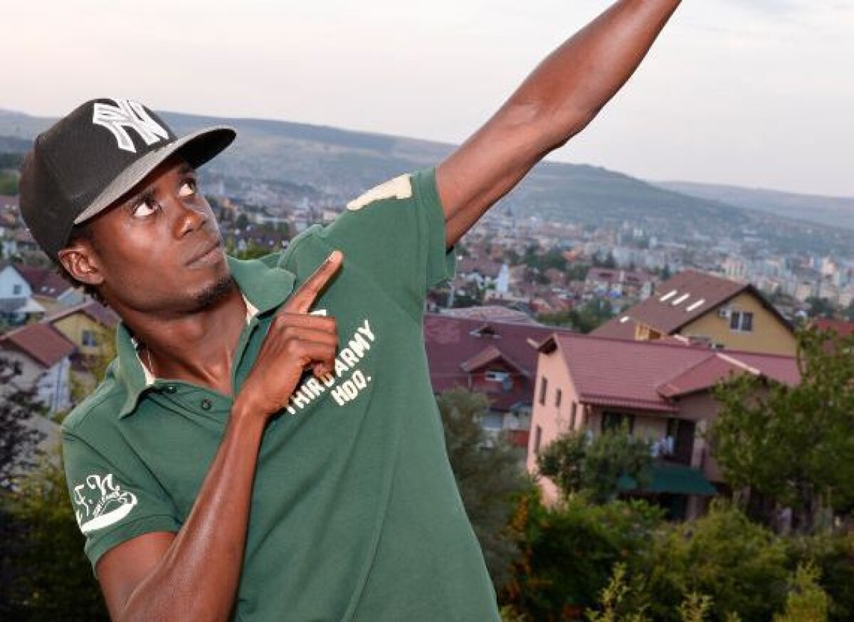 VIDEO Gazeta vă prezintă povestea lui Sougou, eroul Clujului: "Acum mi se spune USAIN"